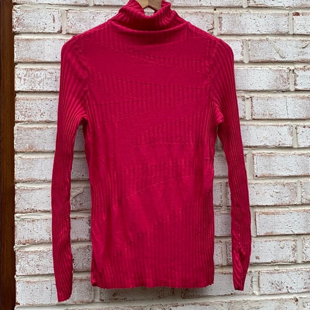 Nic+Zoe Funnel neck sweater